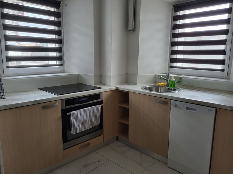 Apartment 1, kitchen with dishwasher